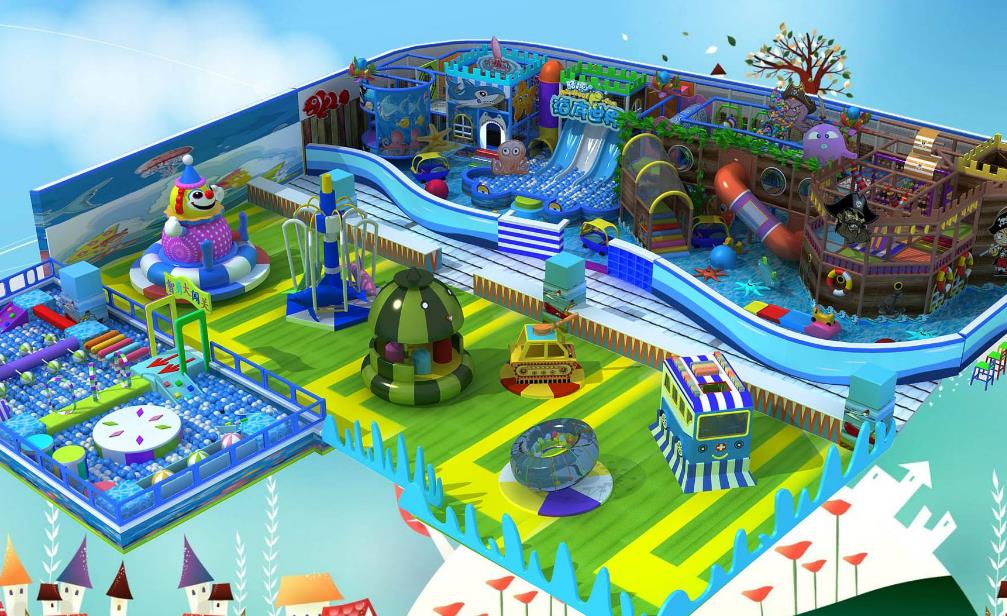 选择新型、趣味性高的游乐设备