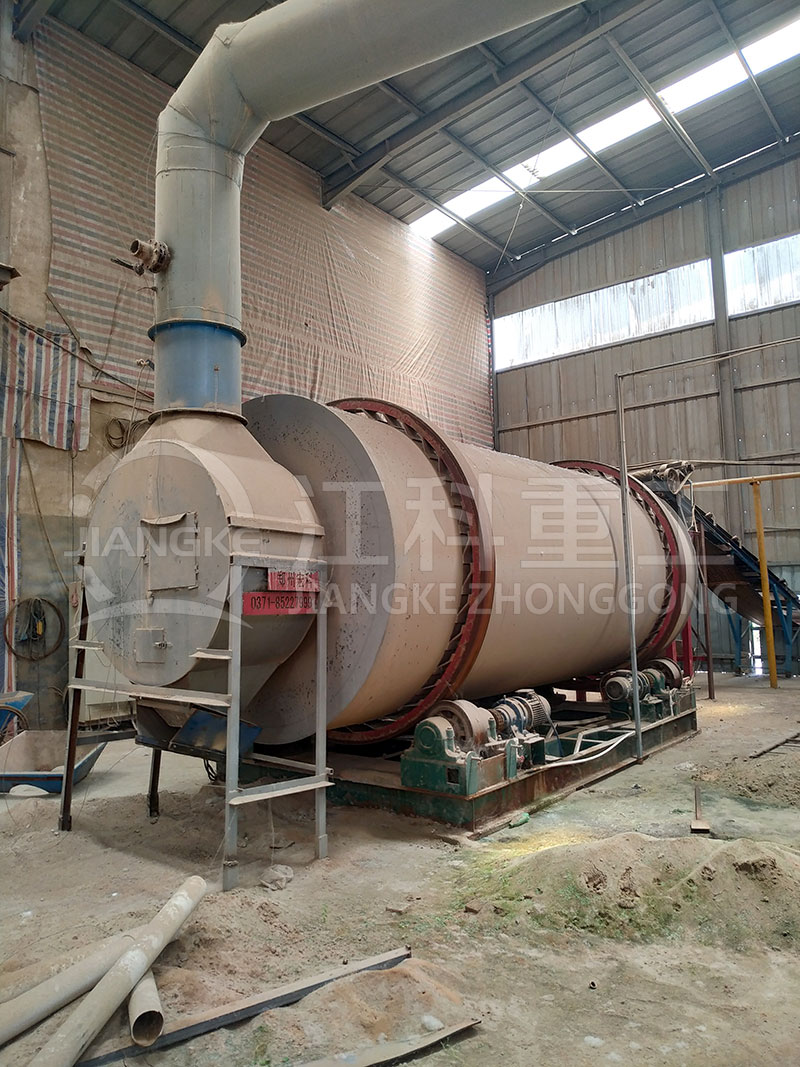 郑州烘干机客户现场