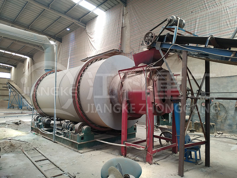 郑州烘干机客户现场