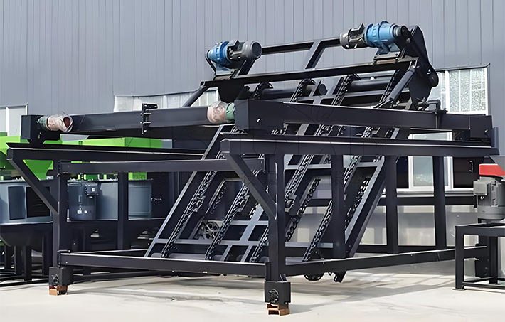 链板式翻抛设备