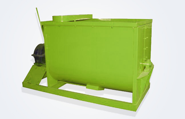 有机肥卧式搅拌机