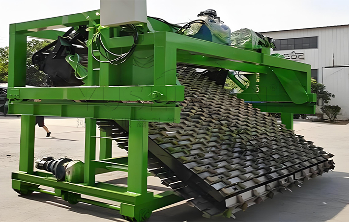 链板式翻抛设备