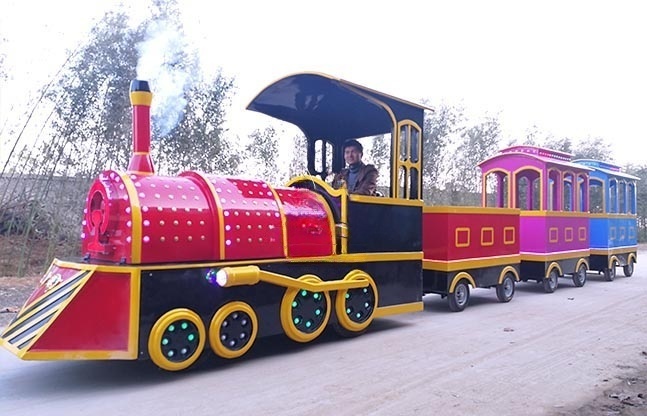 电瓶无轨观光小火车