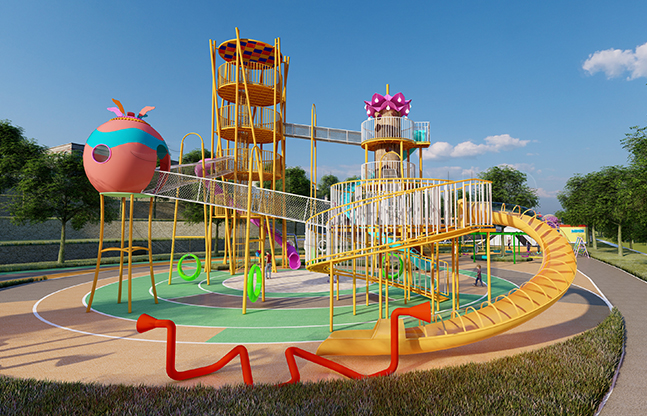 精灵塔游乐设备