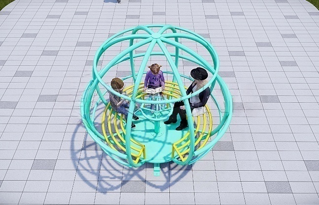 地球仪游乐设备