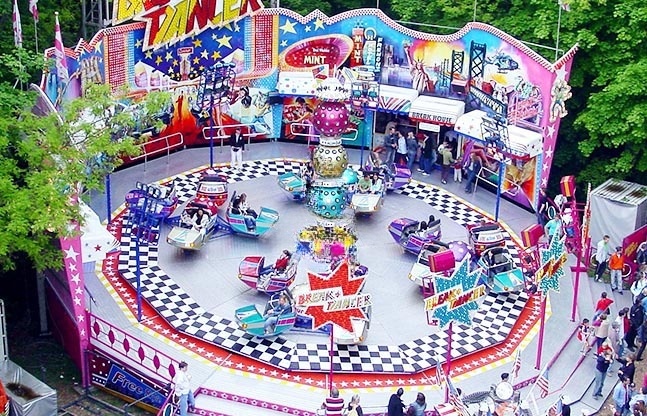 霹雳转盘游乐设备