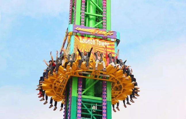 跳楼机大型游乐设备