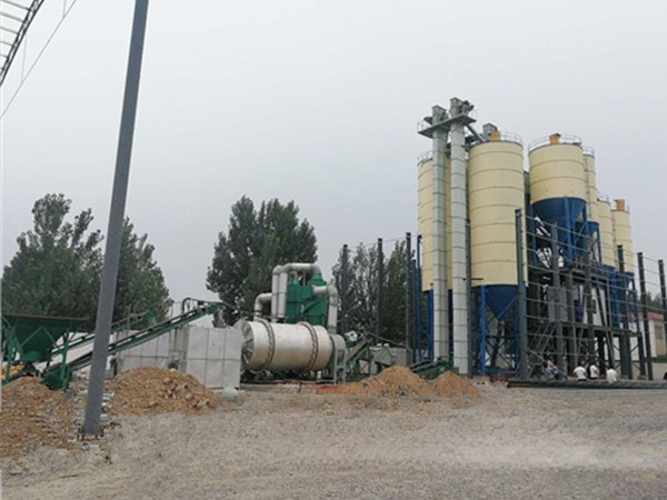 四川自贡年产10万吨预拌砂浆生产线安装现场