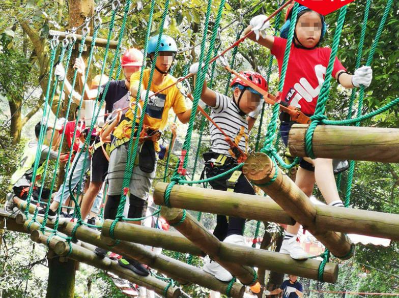 丛林穿越游乐设备