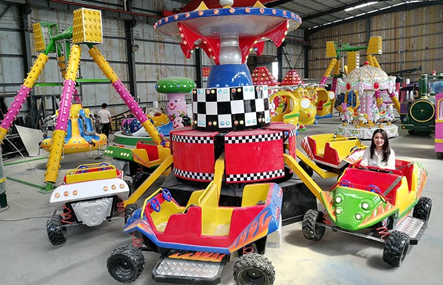 自控狂车飞舞设备