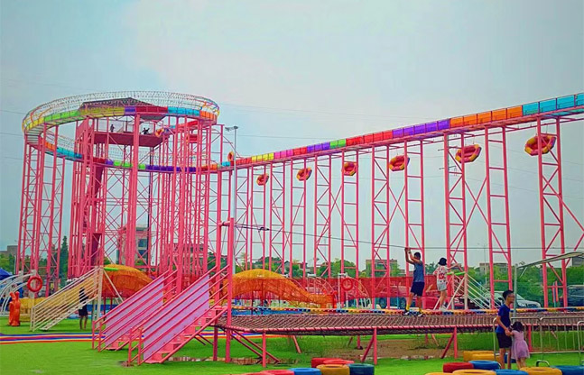 无动力玻璃滑道