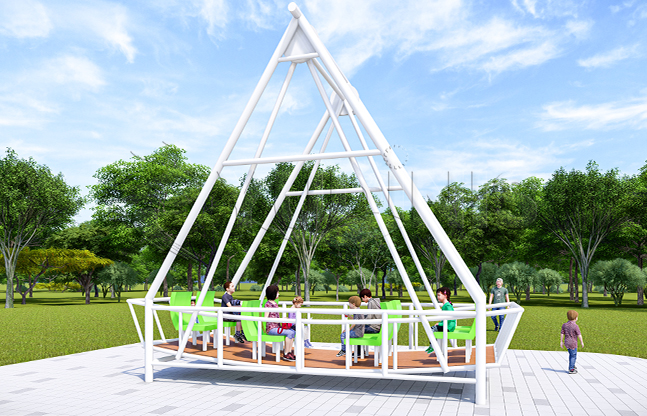 无动力海盗船游乐设备