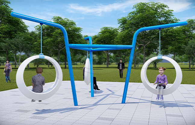 月亮秋千游乐设备