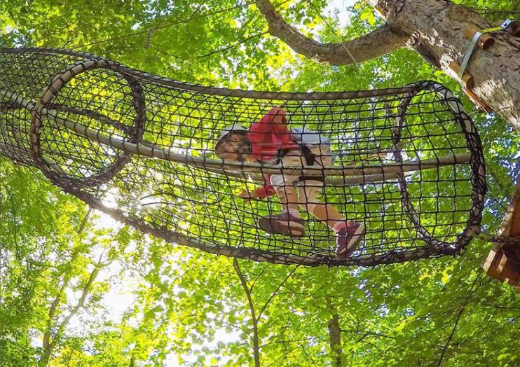 丛林穿越游乐设备