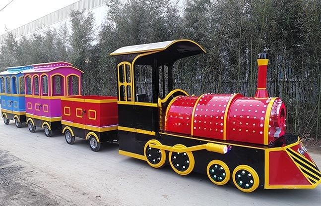 电瓶无轨观光小火车
