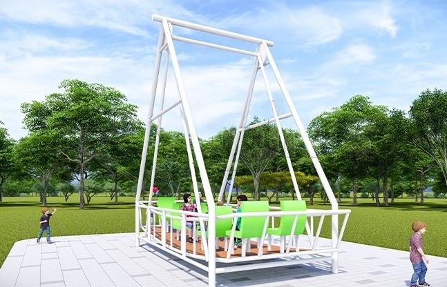 无动力海盗船游乐设备