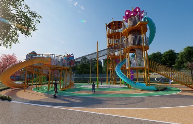 精灵塔游乐设备