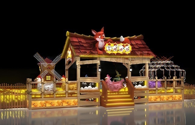 小鸡快跑游乐设备